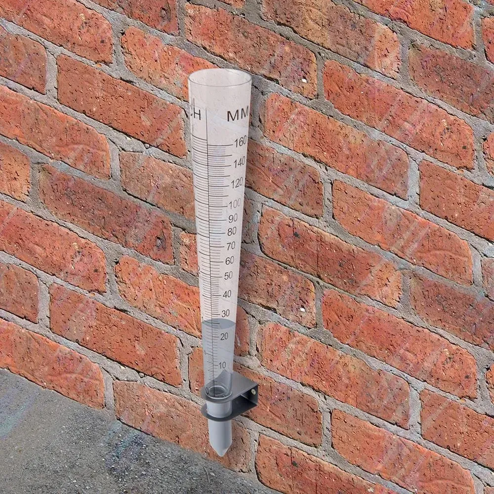 160mm Rain Gauge Silverline 221003