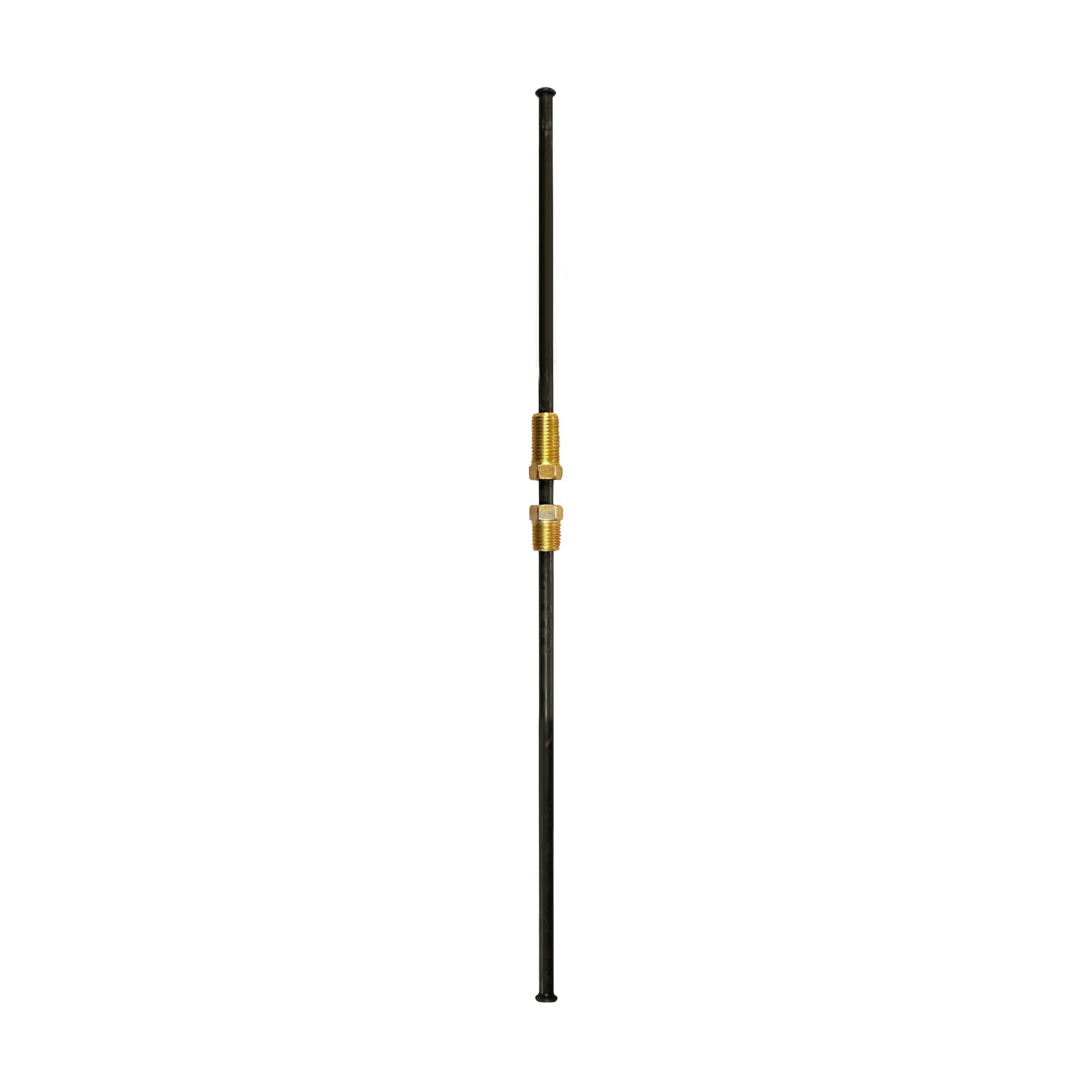 3/16" x 20" European PVF-Coated Steel Brake Line
