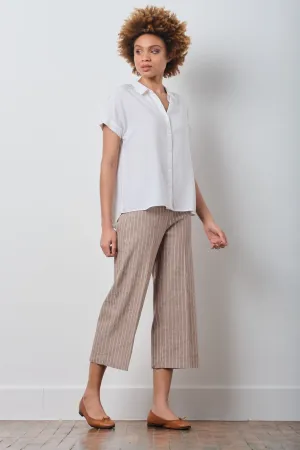 ALEX Linen Pinstripes