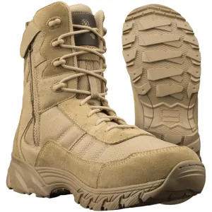 Altama Vengeance SR 8" Tan Side Zip Boot