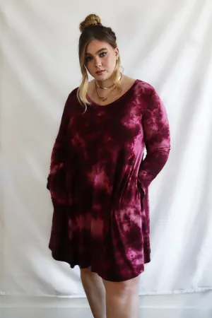 Ashley Tie Dye Swing Dress