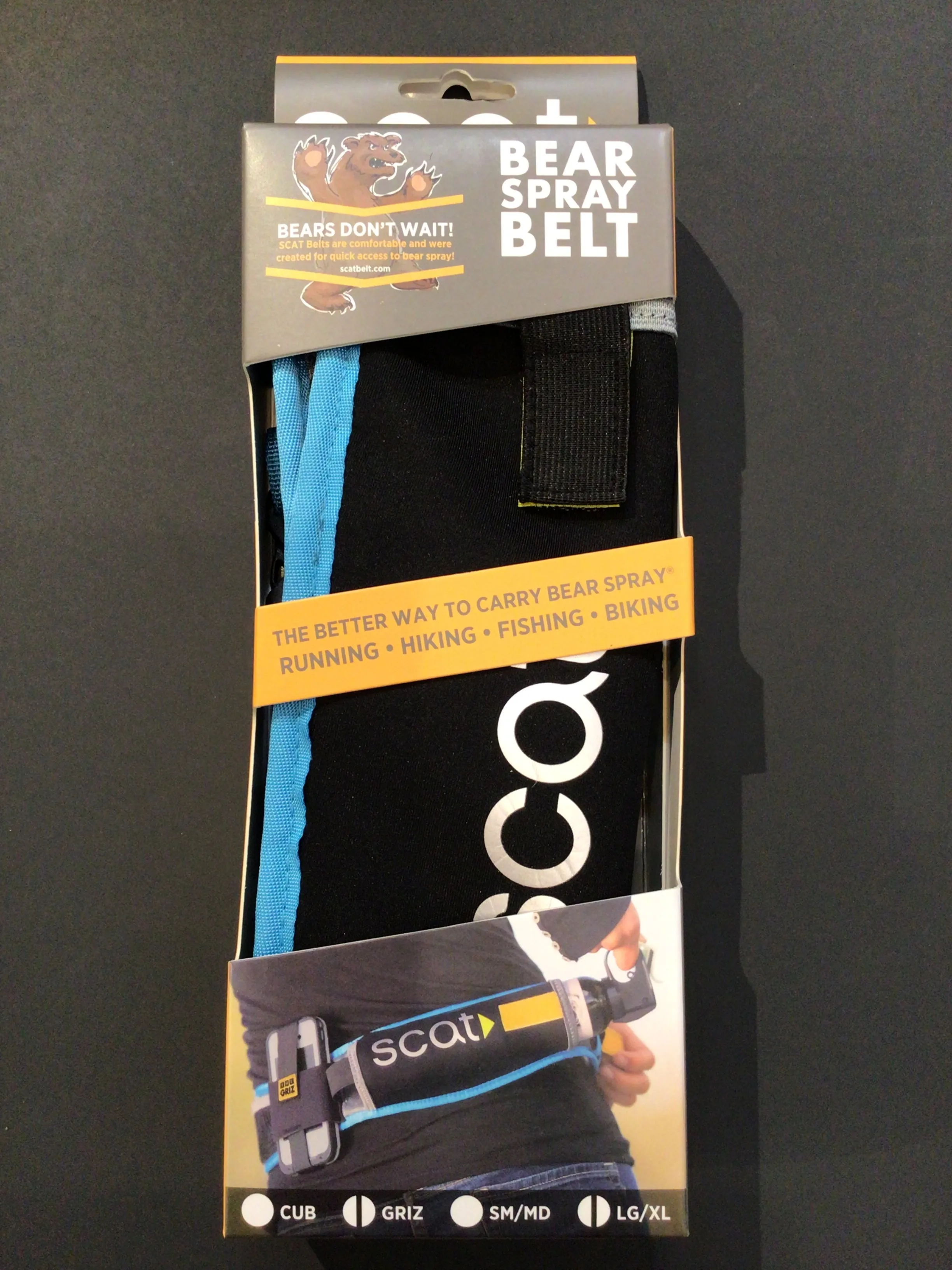 Bear Spray Belt w/extra pockets