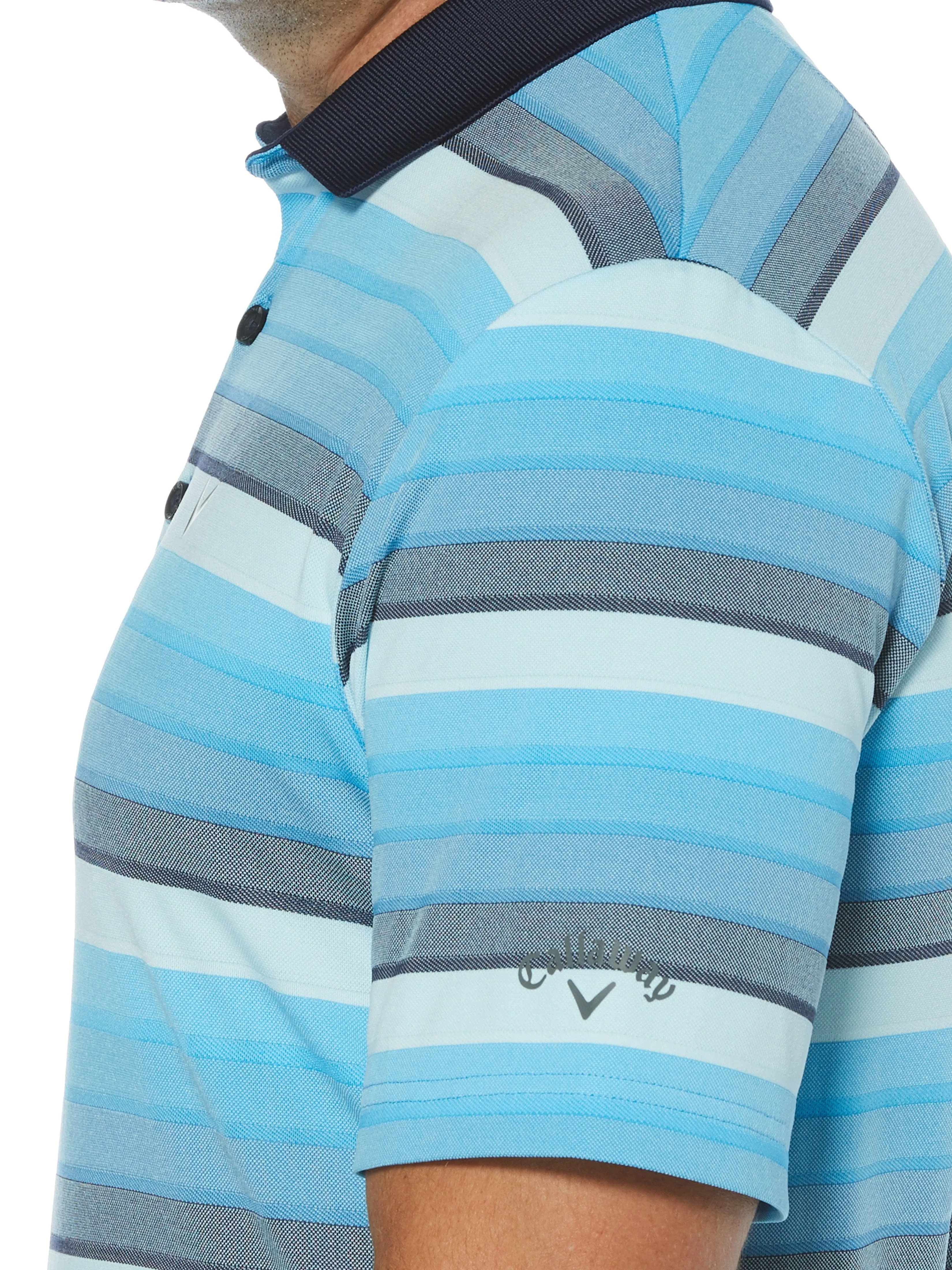 Big & Tall Yarn Dyed Gradient Oxford Polo