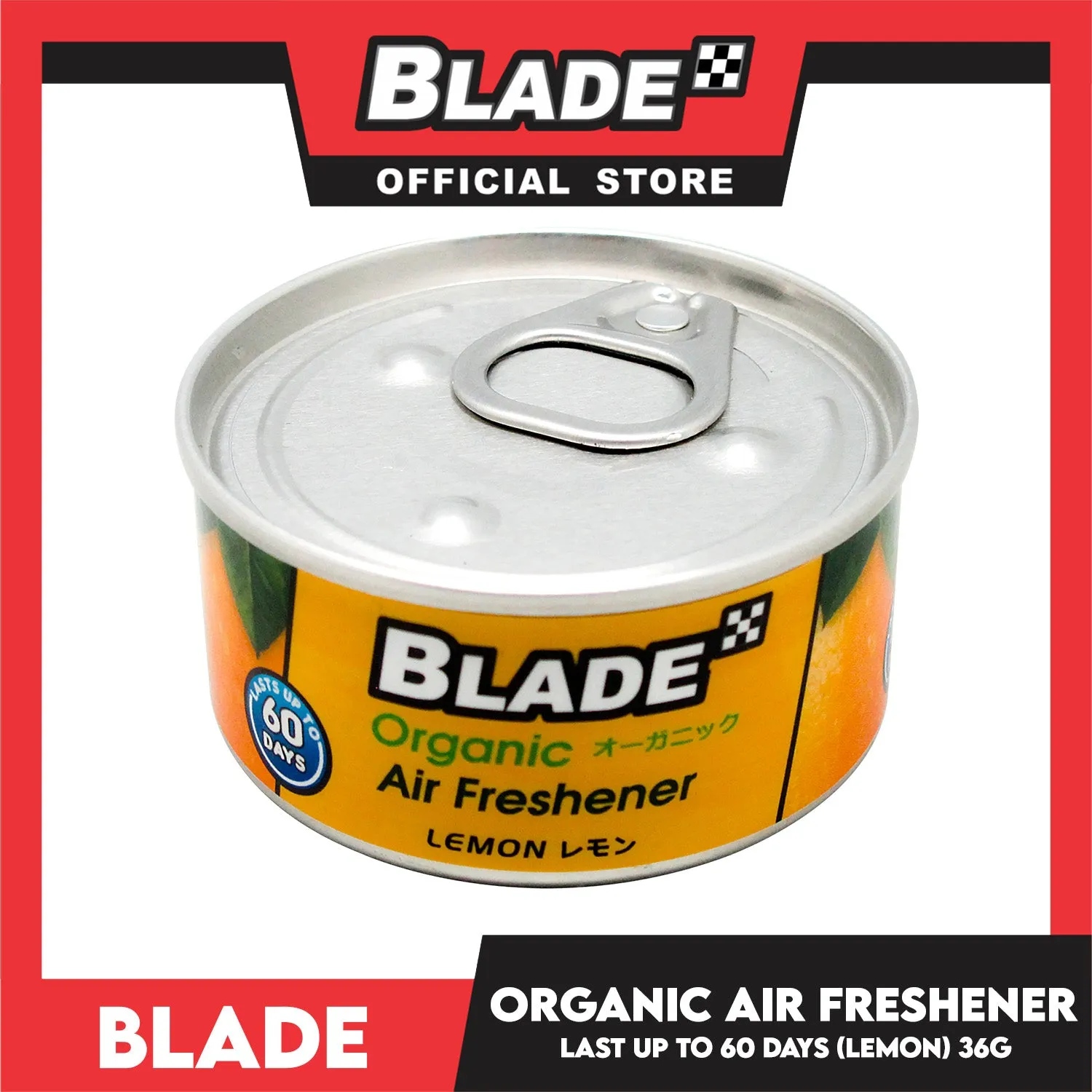 Blade Organic Air Freshener 36g Buy 2 Coffee Get 1 Free Lemon