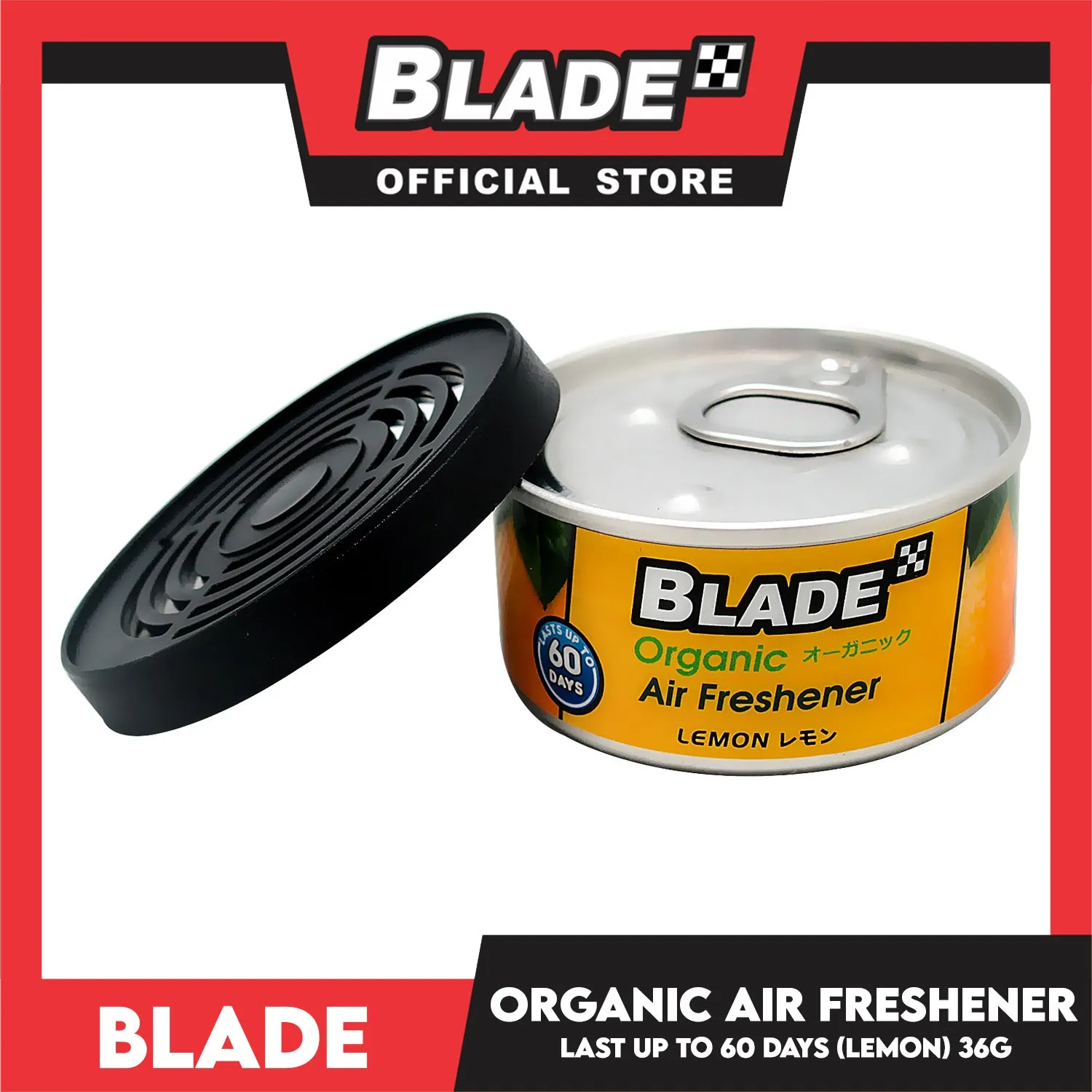 Blade Organic Air Freshener 36g Buy 2 Coffee Get 1 Free Lemon