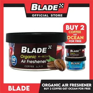Blade Organic Air Freshener 36g Buy 2 Coffee Get 1 Free Ocean
