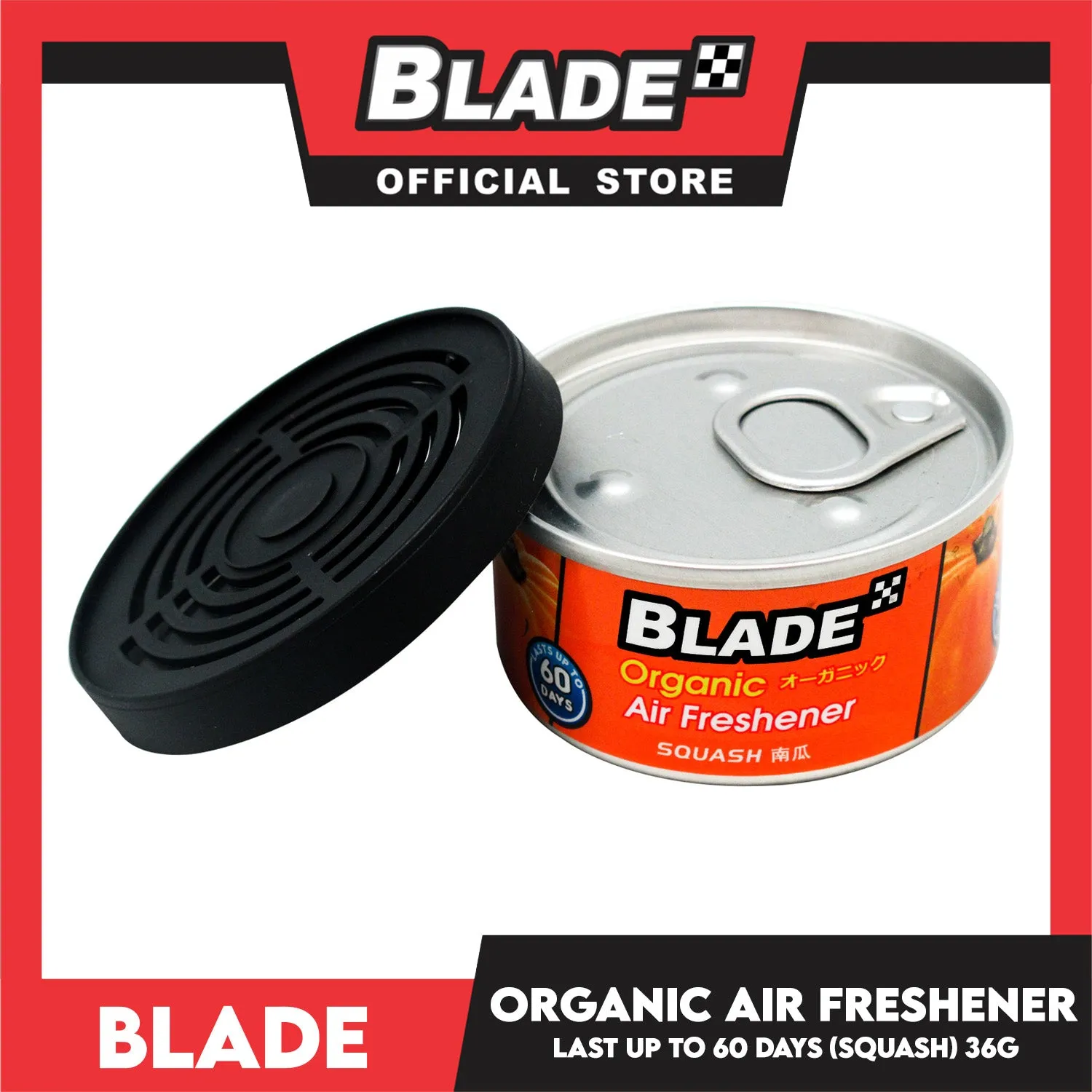 Blade Organic Air Freshener 36g Buy 2 Coffee Get 1 Free Squash