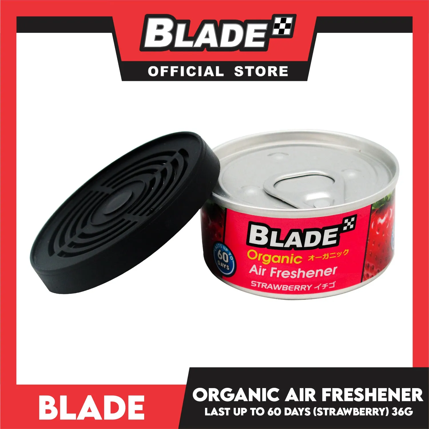 Blade Organic Air Freshener 36g Buy 2 Coffee Get 1 Free Strawberry