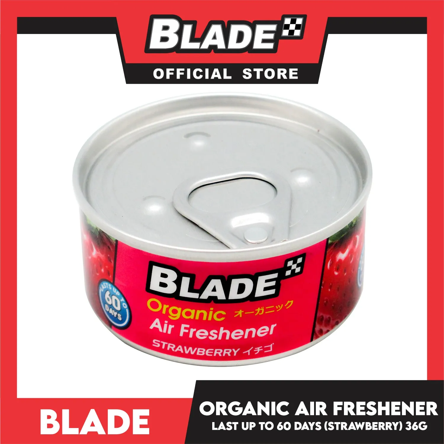 Blade Organic Air Freshener 36g Buy 2 Coffee Get 1 Free Strawberry