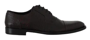 Bordeaux Leather Derby  Formal Shoes