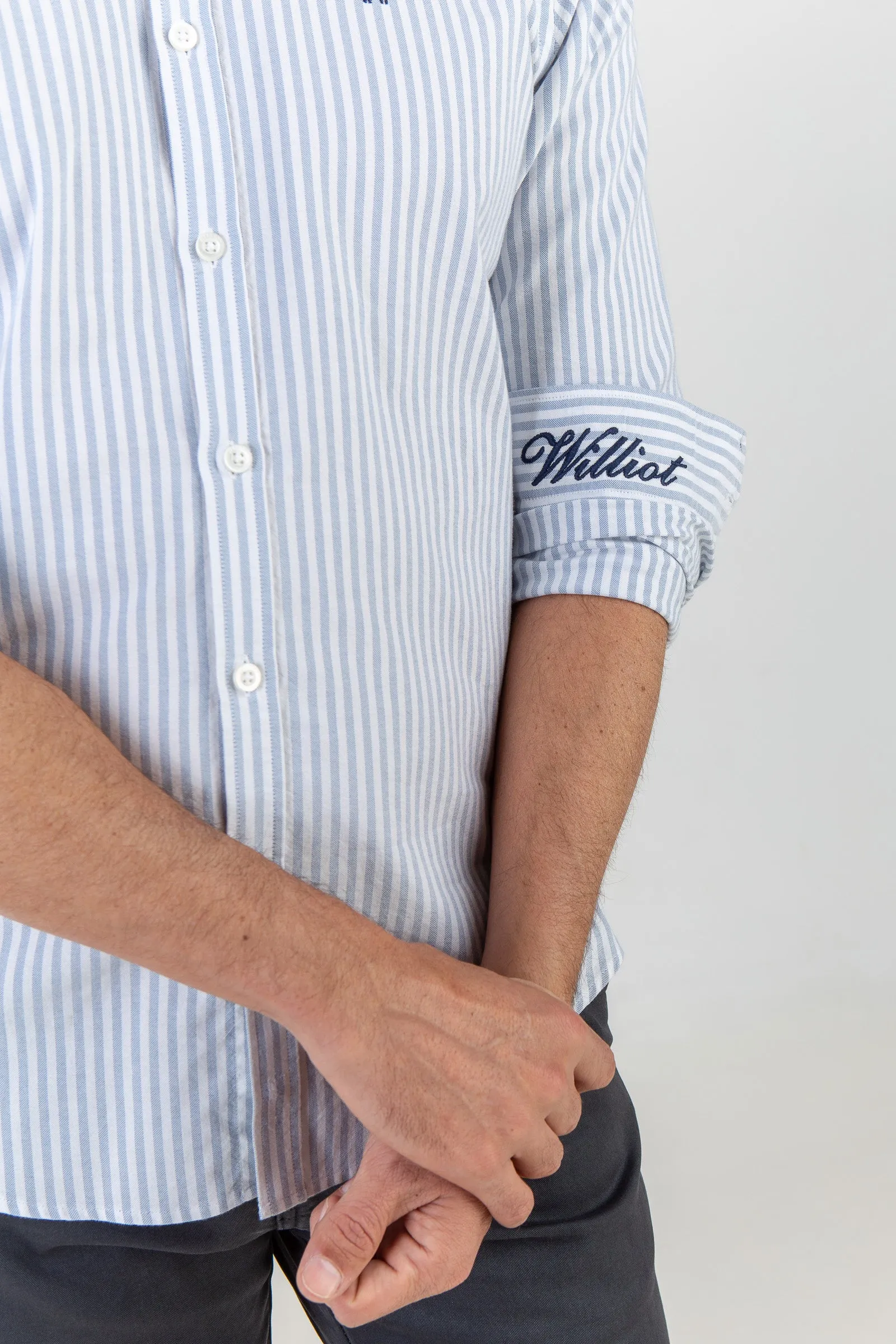 Camisa Ray Oxford Marino