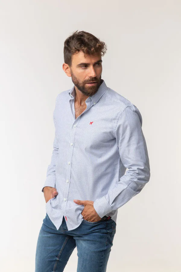 Camisa Ray Oxford Marino