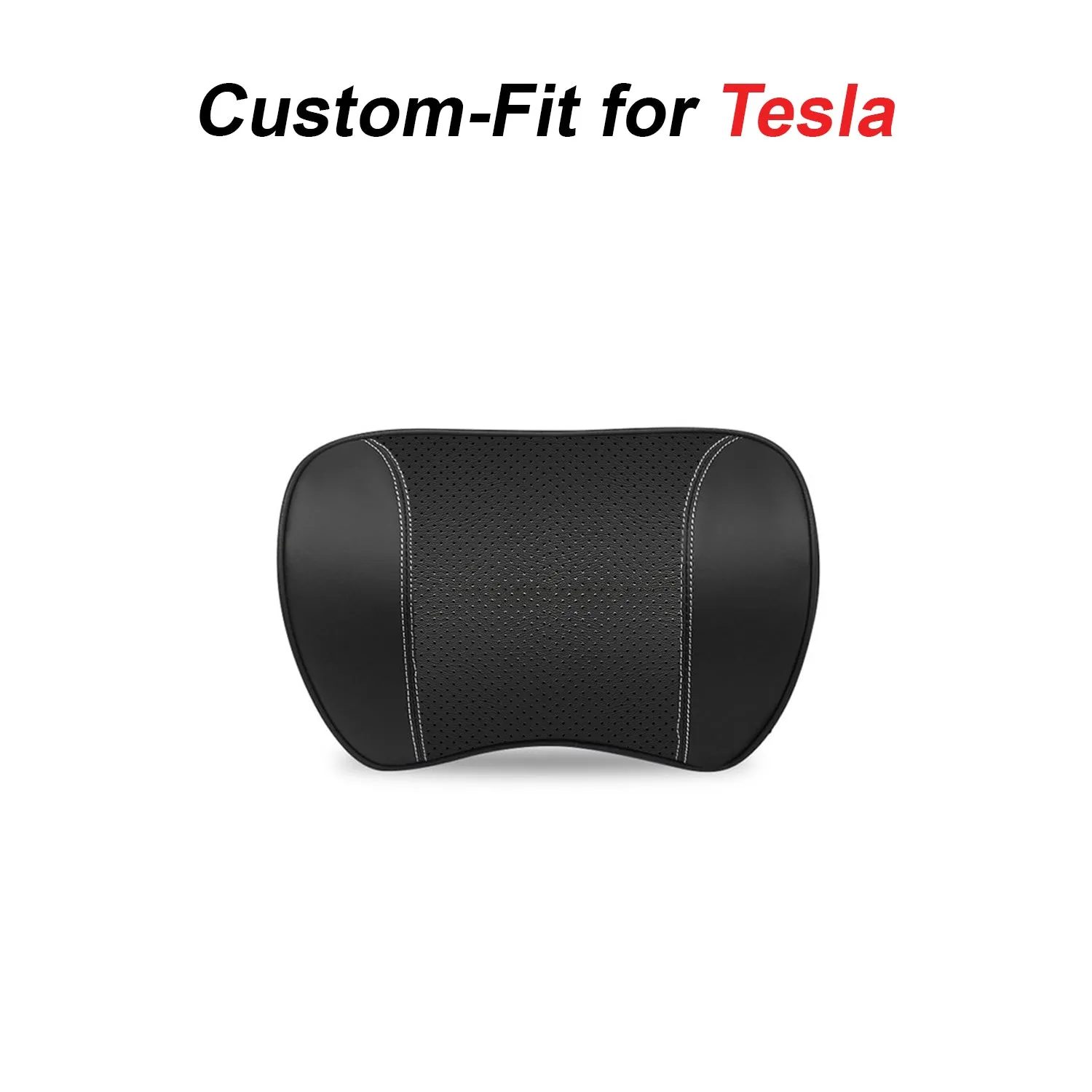 Car Headrest Neck Pillow and Lumbar Support Back Cushion Kit, Custom Fit For Your Cars, Memory Foam Erognomic, Car Accessories TS13992
