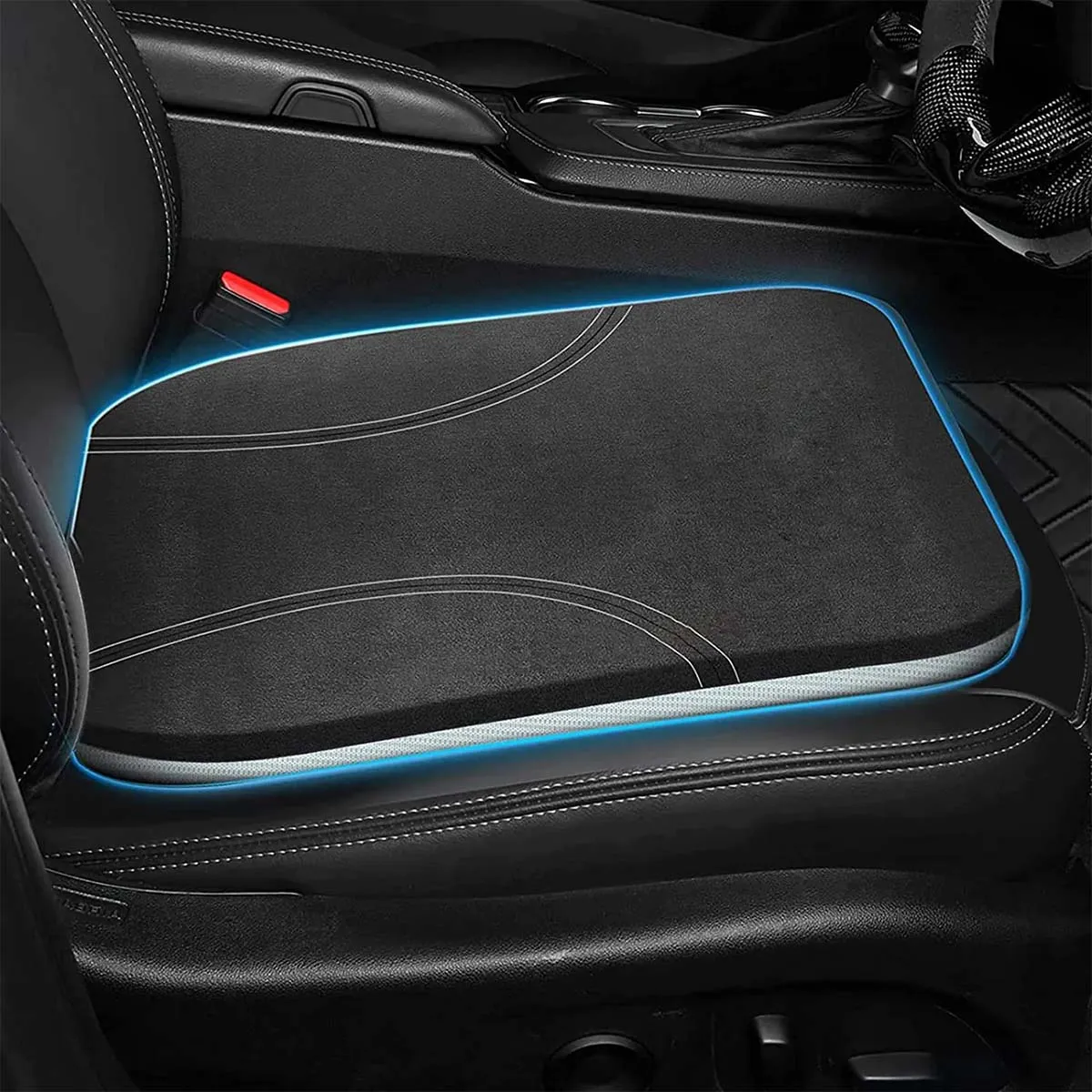 Car Seat Cushion, Custom Fit For Your Cars, Car Memory Foam Seat Cushion, Heightening Seat Cushion, Seat Cushion for Car and Office Chair AR19999