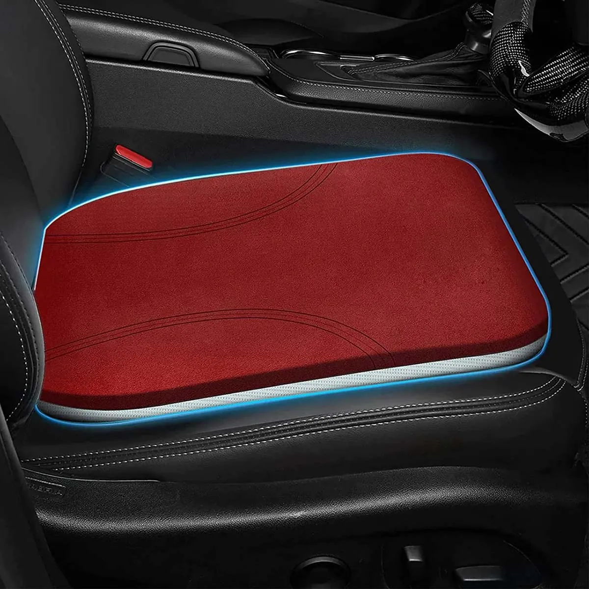 Car Seat Cushion, Custom Fit For Your Cars, Car Memory Foam Seat Cushion, Heightening Seat Cushion, Seat Cushion for Car and Office Chair AR19999