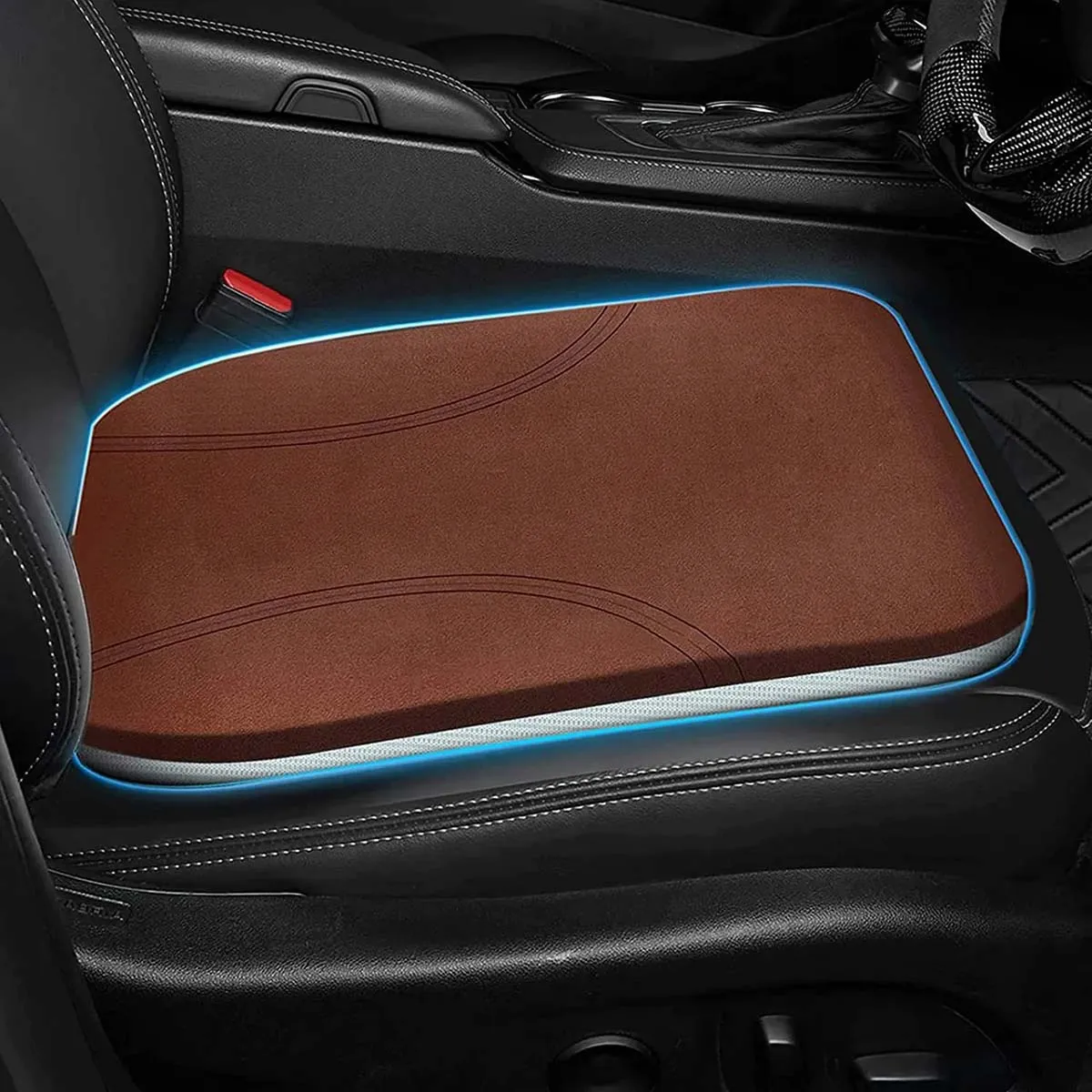 Car Seat Cushion, Custom Fit For Your Cars, Car Memory Foam Seat Cushion, Heightening Seat Cushion, Seat Cushion for Car and Office Chair AR19999