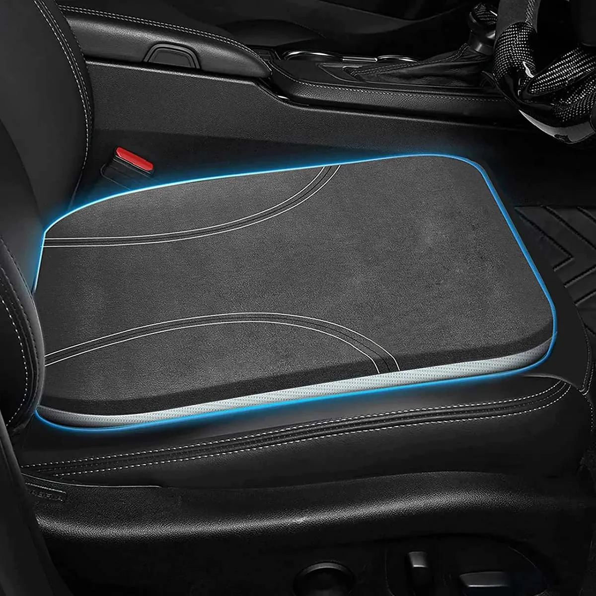 Car Seat Cushion, Custom Fit For Your Cars, Car Memory Foam Seat Cushion, Heightening Seat Cushion, Seat Cushion for Car and Office Chair AR19999