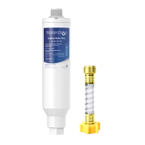 Car Water Filter | Car Washing Inline Water Filter With Flexible Hose Protector