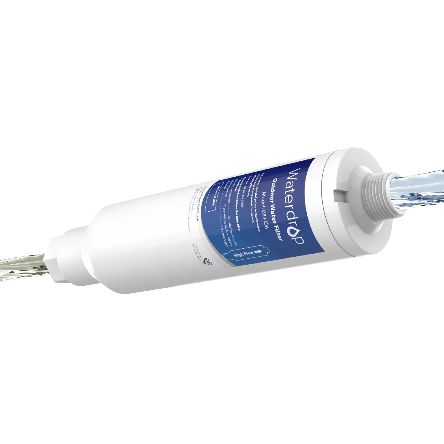 Car Water Filter | Car Washing Inline Water Filter With Flexible Hose Protector
