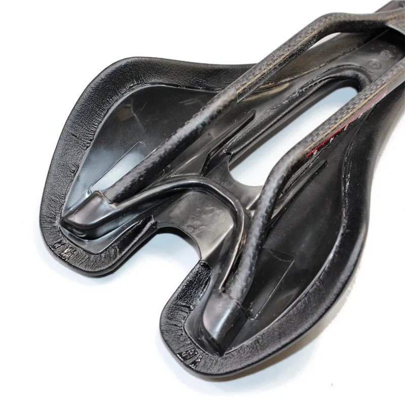 Carbon Fiber Saddle Comfortable Padding Ultralight Seat 140g
