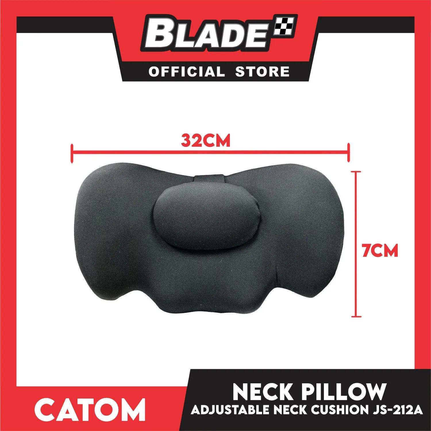 Catom Adjustable Car Neck Cushion JS-212A