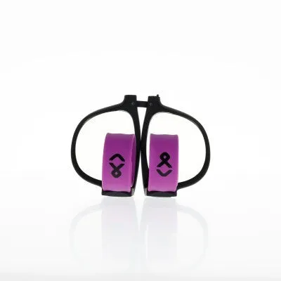 Chiik Glasses - UV400 Protection Flexible Clear Lense Glasses (Purple)