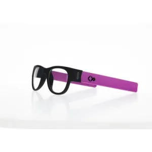 Chiik Glasses - UV400 Protection Flexible Clear Lense Glasses (Purple)