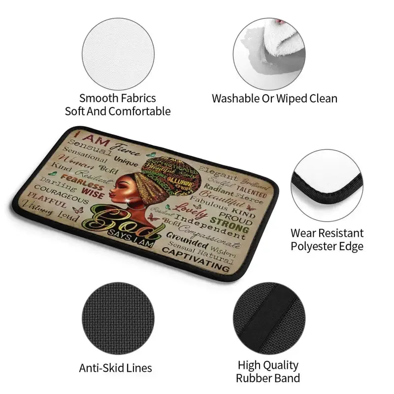 Christianartbag Armrest Accessories Car, Enhance Comfort and Protect Your Armrest with the African American Girl Center Console Armrest Pad, CAB04260923.