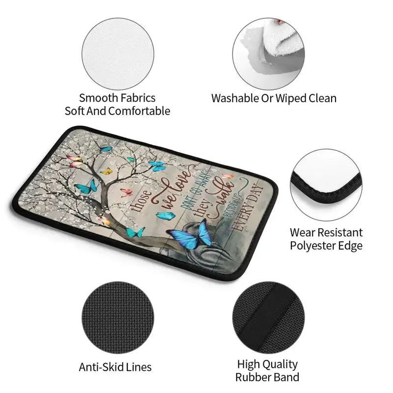Christianartbag Armrest Accessories Car, Enhance Comfort and Protect Your Armrest with the Butterfly Center Console Armrest Pad, CAB01260923.