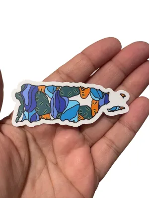 CHROMA LOCAL-  Chroma Mural PR Sticker