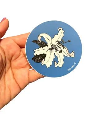 CHROMA LOCAL-  Lirios Circle Sticker