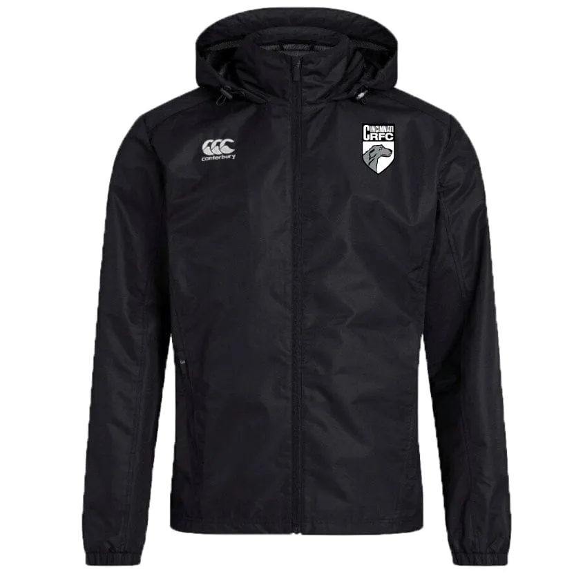Cincinnati Wolfhounds Club Vaposhield Full Zip Rain Jacket by Canterbury