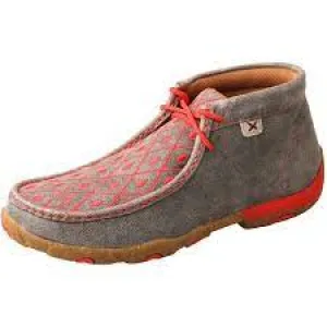 CLTWDM0147 Twisted X Ladies - Chukka Driving Moc - Black/Grenadine
