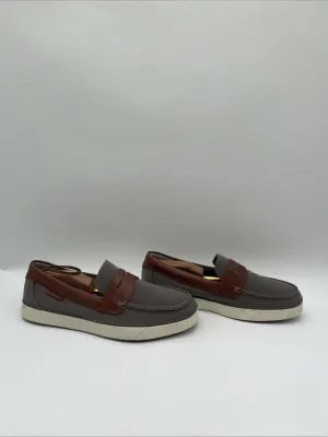 Cole Haan Men's Nantucket 2.0 Penny Shoes Grey Size 9M - Very Good