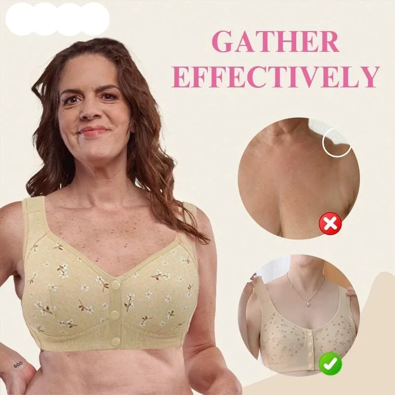 Comfortable & Convenient Front Button Bra