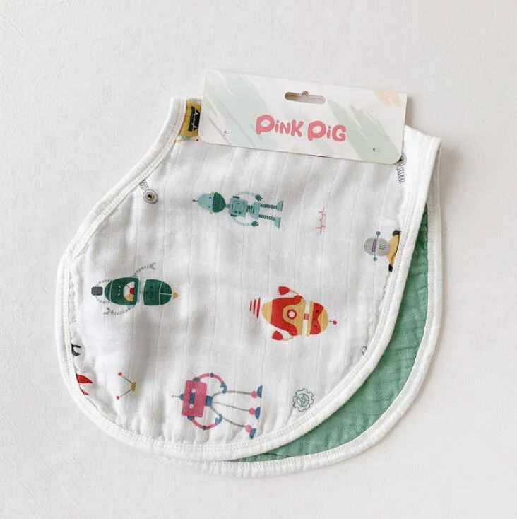 Comfortable Baby Bandana Bibs Smock Burp Cloth