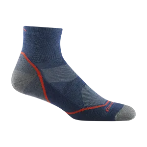 Darn Tough 1991 Men's Light Hiker Quarter Hiking Socks - Denim