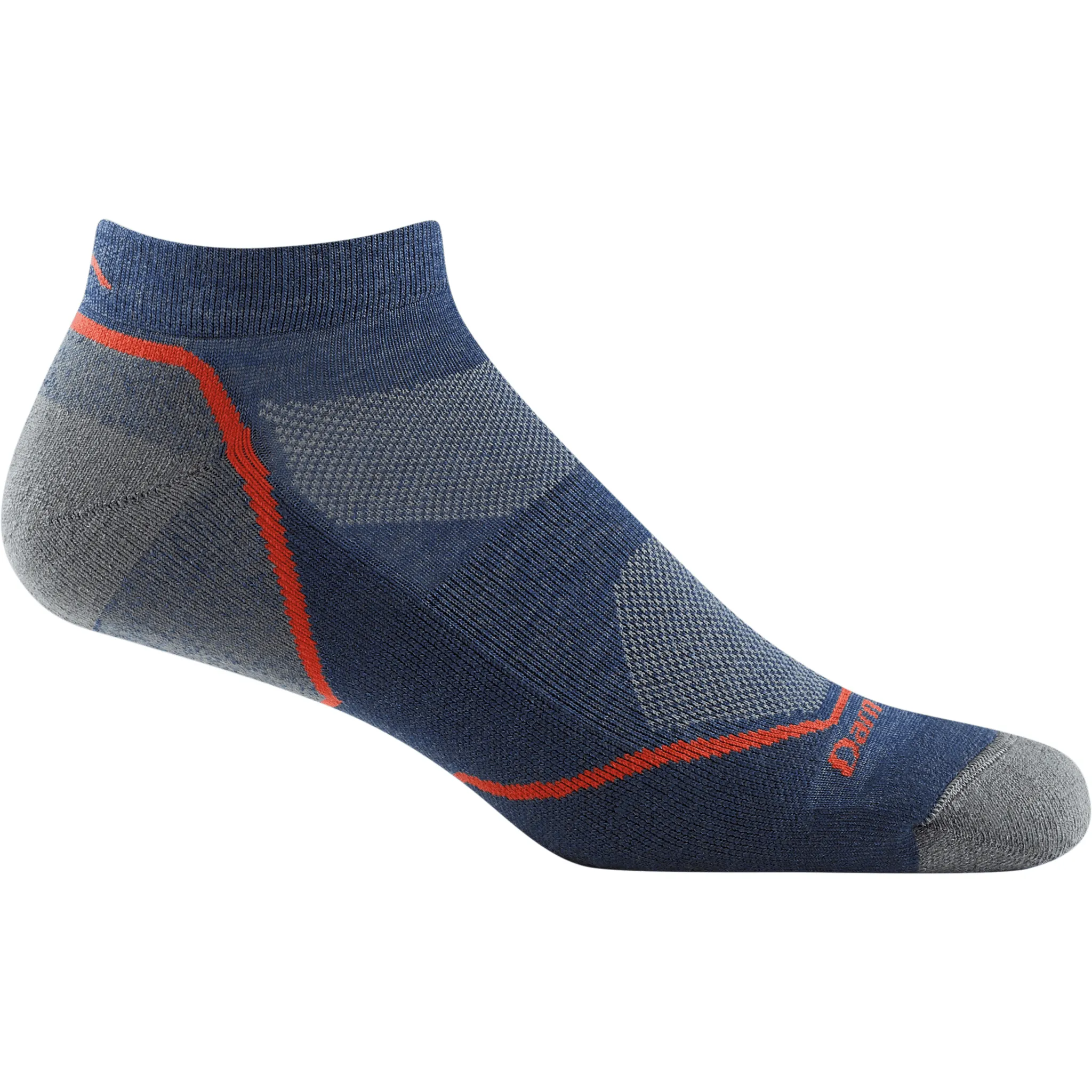 Darn Tough Mens Light Hiker No Show Lightweight Socks
