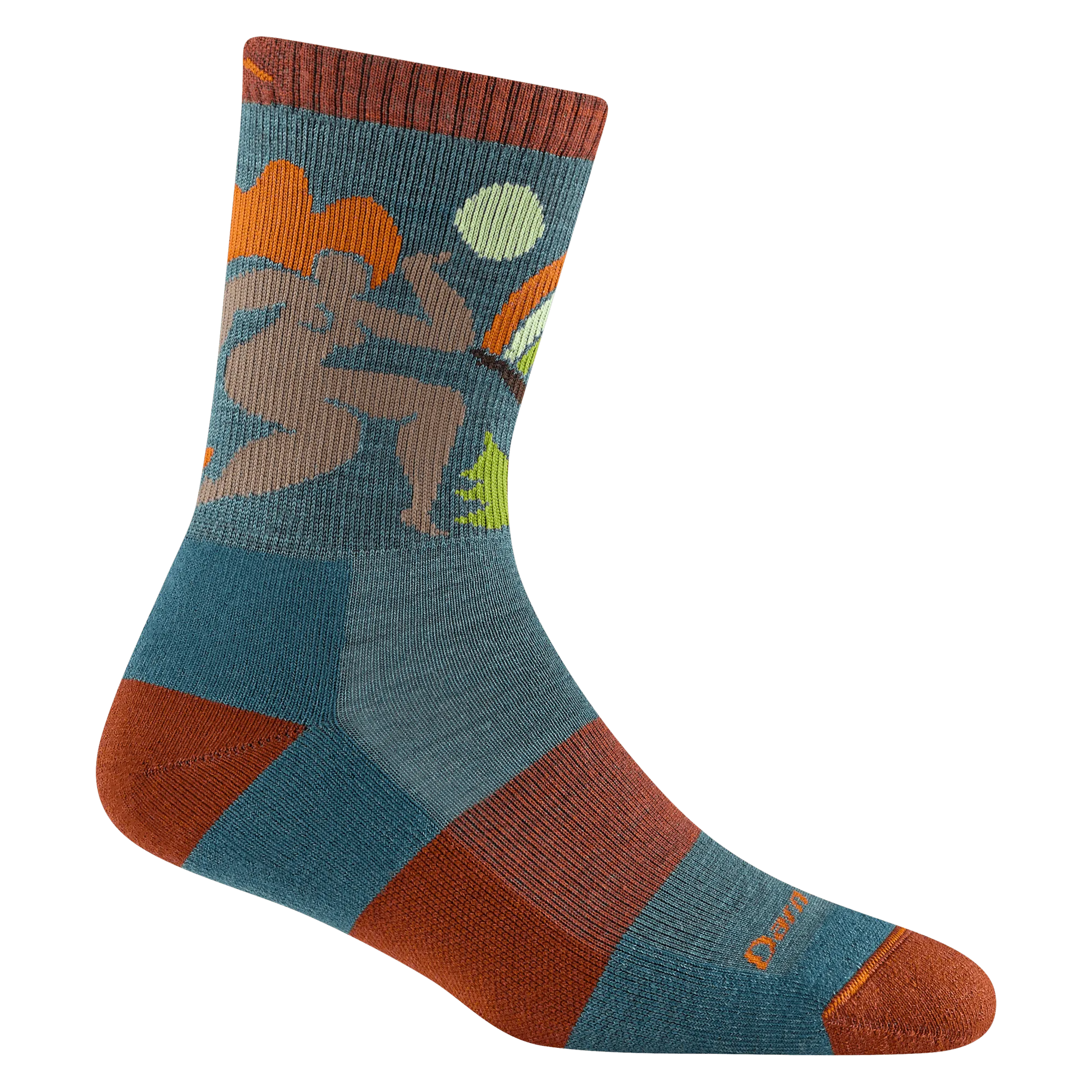 Darn Tough Womens Trailblazer Micro Crew Lightweight Hiking Socks