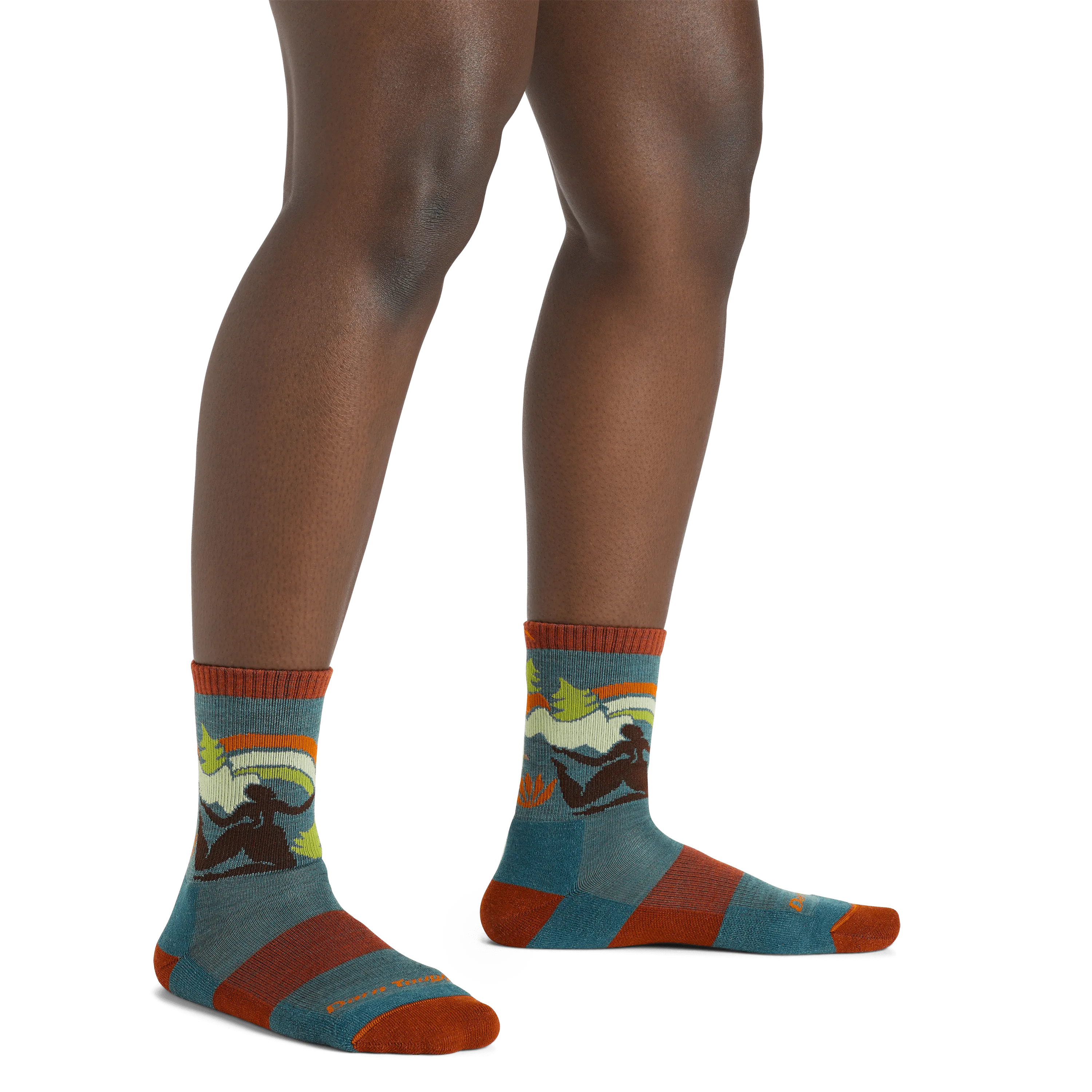 Darn Tough Womens Trailblazer Micro Crew Lightweight Hiking Socks