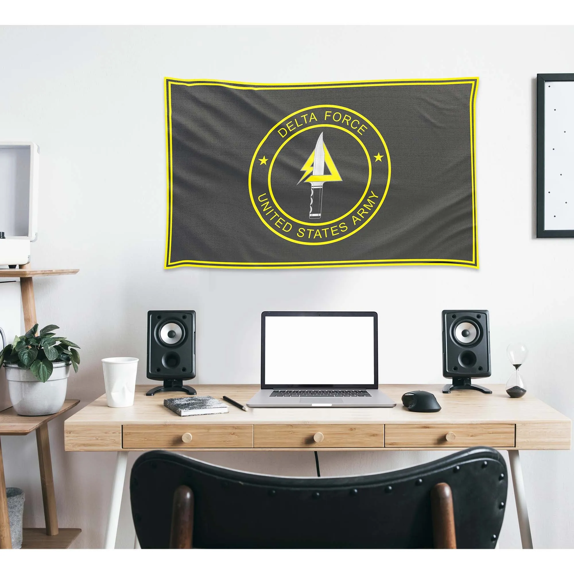 Delta Force Elite Tier 1 CAG Army Special Forces Joint Special Operations Command Flag Banner