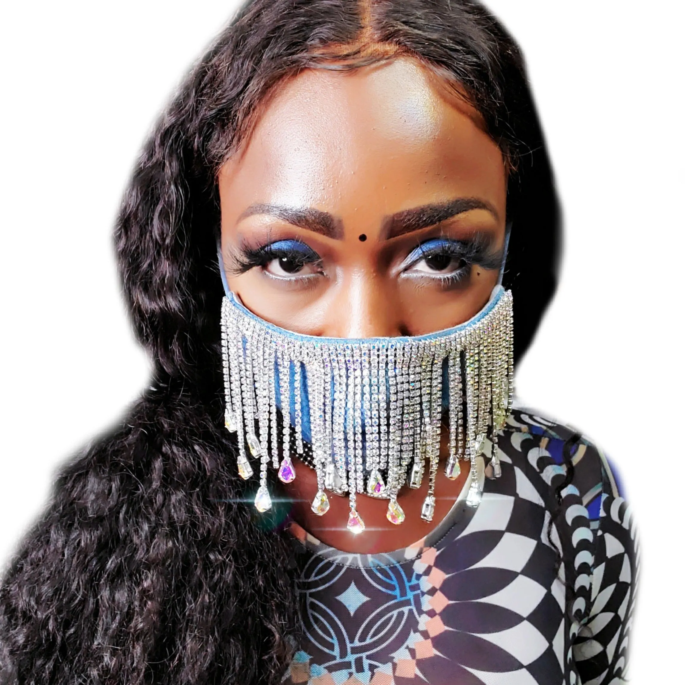 'Diamond Diva' Mask