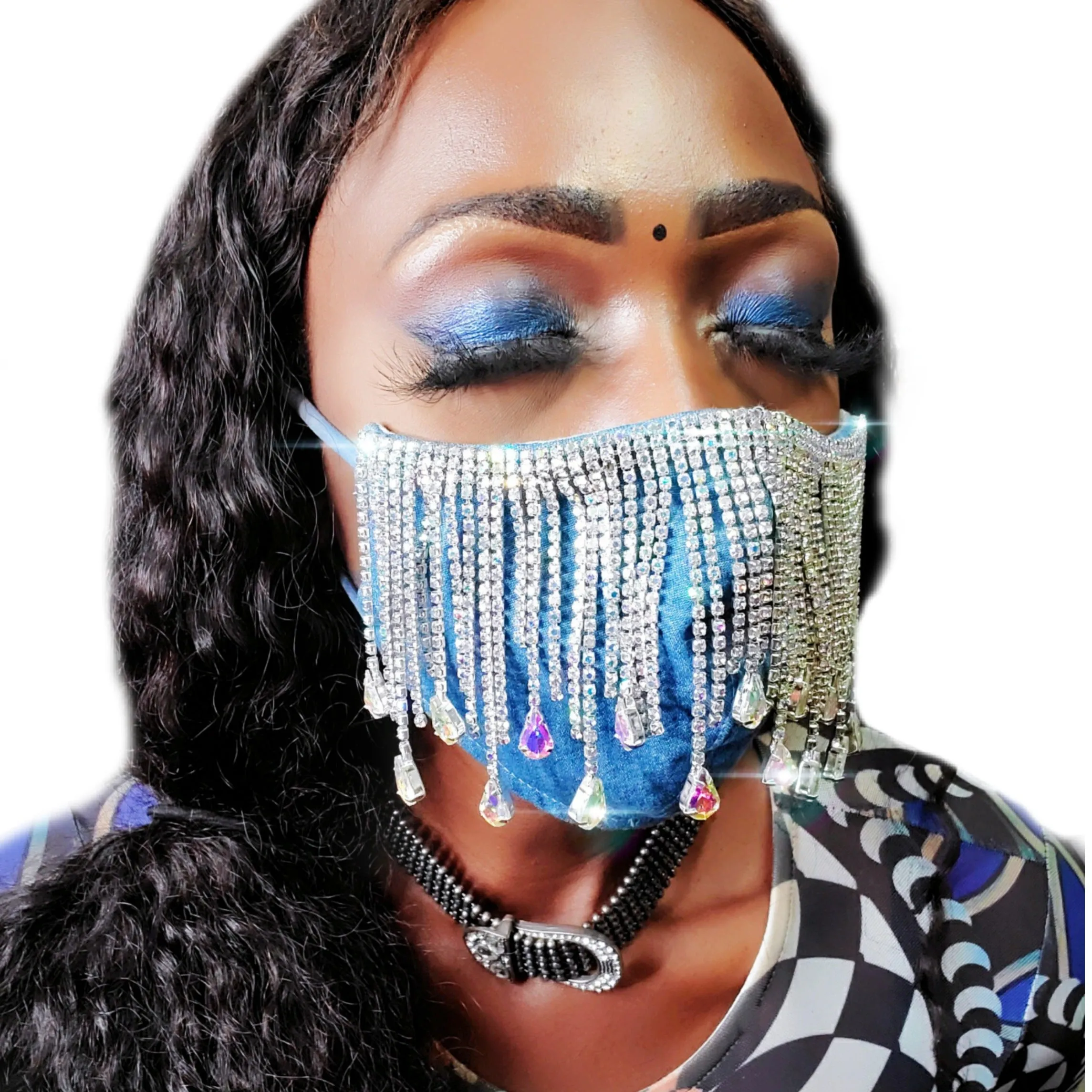 'Diamond Diva' Mask