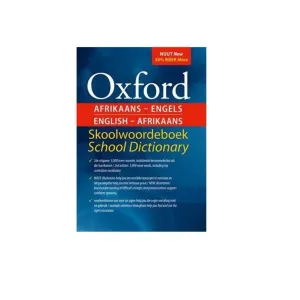 Dictionary Oxford Tweetalige Skoolwoordeboek
