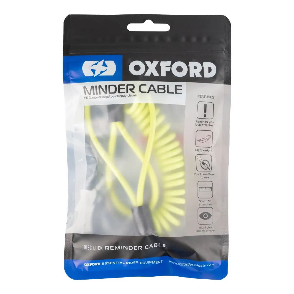 Disc Lock Reminder Cable Oxford Minder Cable