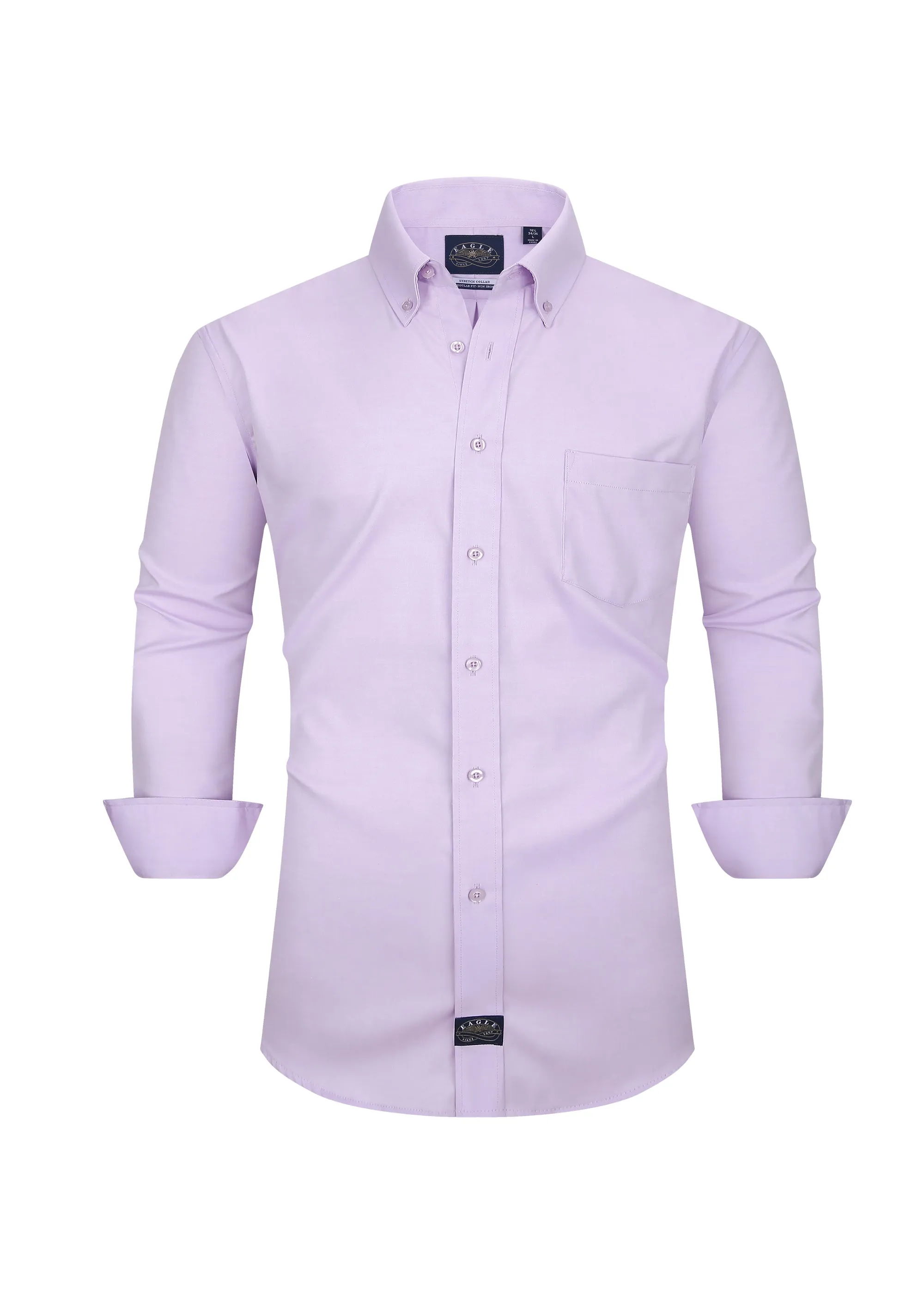 Eagle IRON FREE Stretch Neck Pinpoint Oxford Shirt