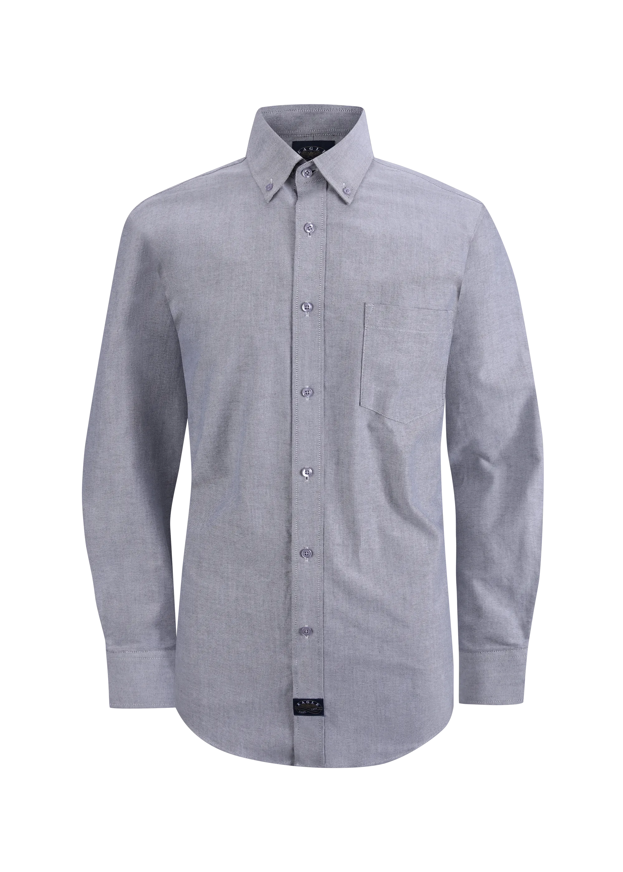 Eagle Stretch Neck Solid Oxford Shirt
