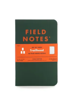 Field Notes Trailhead 3 Pack Ruled Paper