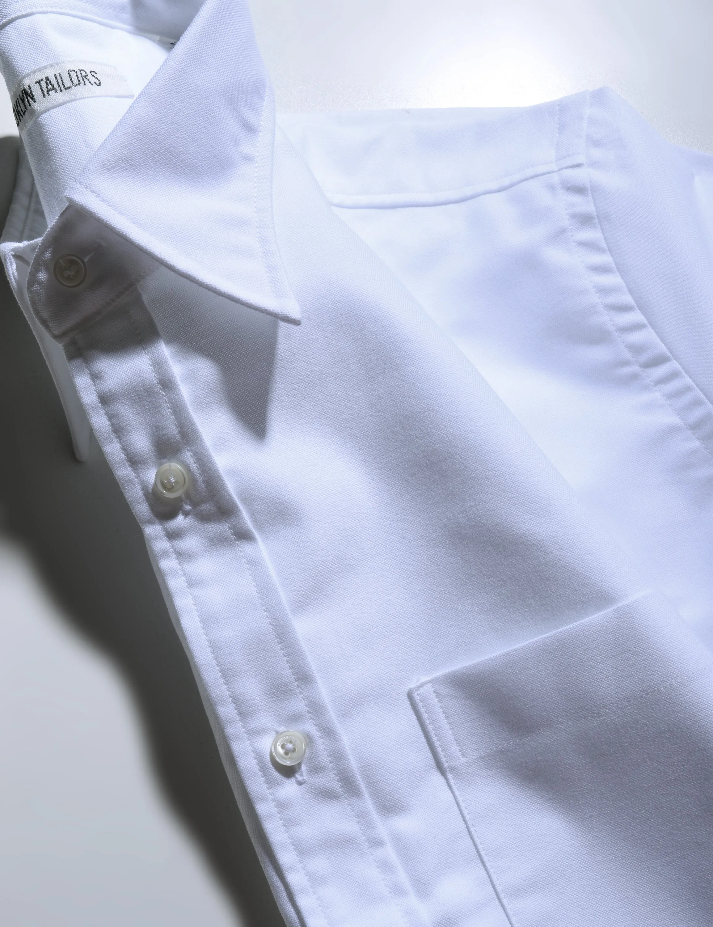 FINAL SALE: BKT14 Relaxed Shirt in Oxford - Bright White