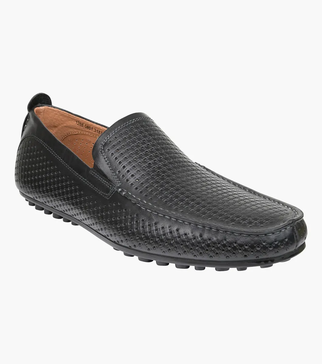 Florsheim Men's Cascade Moc Toe Perf Driver Shoe - 2 Colours